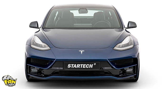 Аэродинамический обвес Стартеч (Startech) на Теслу (Tesla) Model 3