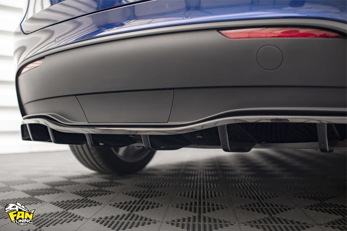 Аэродинамический обвес на Теслу (Tesla) Model Y рестайлинг 2020-2025 г.в.