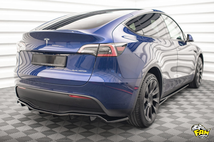 Аэродинамический обвес на Теслу (Tesla) Model Y рестайлинг 2020-2025 г.в.