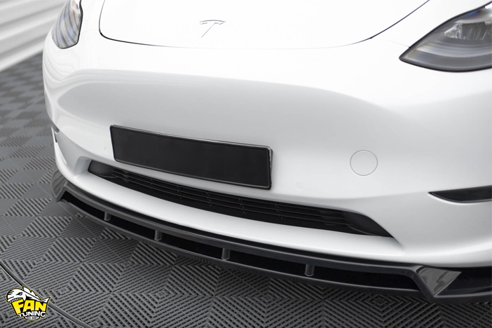 Аэродинамический обвес на Теслу (Tesla) Model Y рестайлинг 2020-2025 г.в.