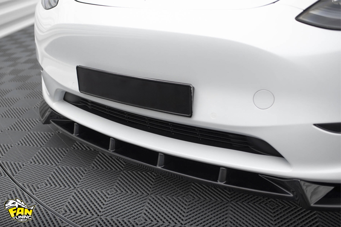 Аэродинамический обвес на Теслу (Tesla) Model Y рестайлинг 2020-2025 г.в.