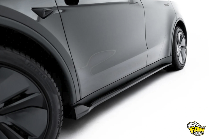 Аэродинамический обвес на Теслу (Tesla) Model Y рестайлинг 2025 года