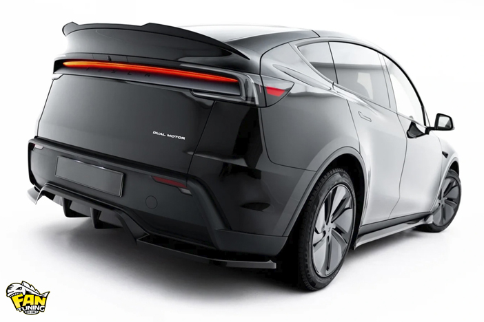 Аэродинамический обвес на Теслу (Tesla) Model Y рестайлинг 2025 года