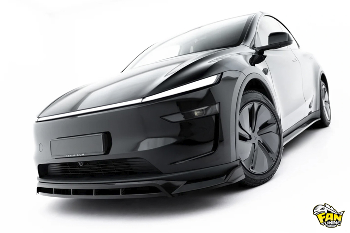 Аэродинамический обвес на Теслу (Tesla) Model Y рестайлинг 2025 года