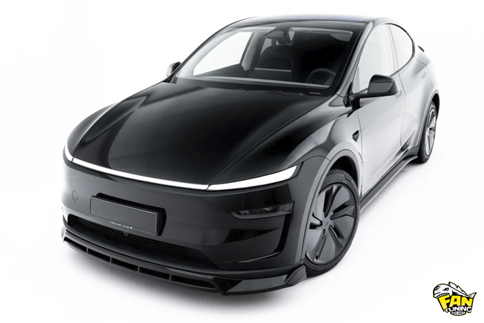 Аэродинамический обвес на Теслу (Tesla) Model Y рестайлинг 2025 года