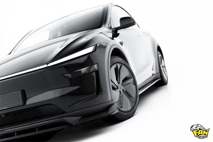 Аэродинамический обвес на Теслу (Tesla) Model Y рестайлинг 2025 года