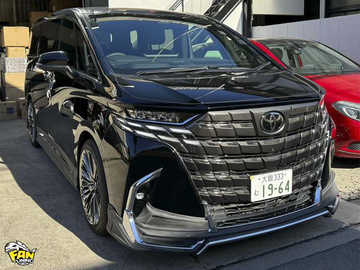 Аэродинамический обвес Валд (Wald) на Тойоту (Toyota) Alphard 40