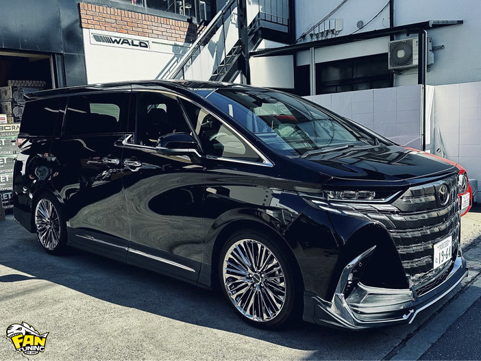 Аэродинамический обвес Валд (Wald) на Тойоту (Toyota) Alphard 40