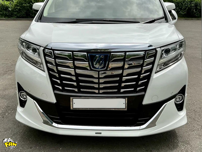 Аэродинамический обвес Моделлиста (Modellista) на Тойота (Toyota) Alphard H30 2015-2017