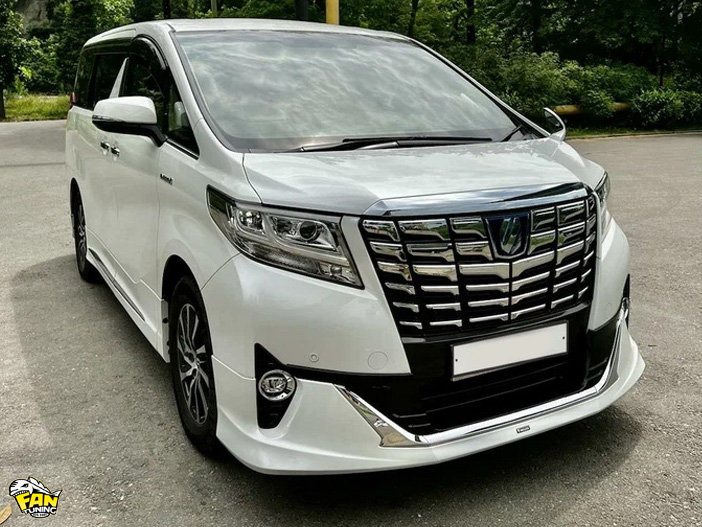 Аэродинамический обвес Моделлиста (Modellista) на Тойота (Toyota) Alphard H30 2015-2017