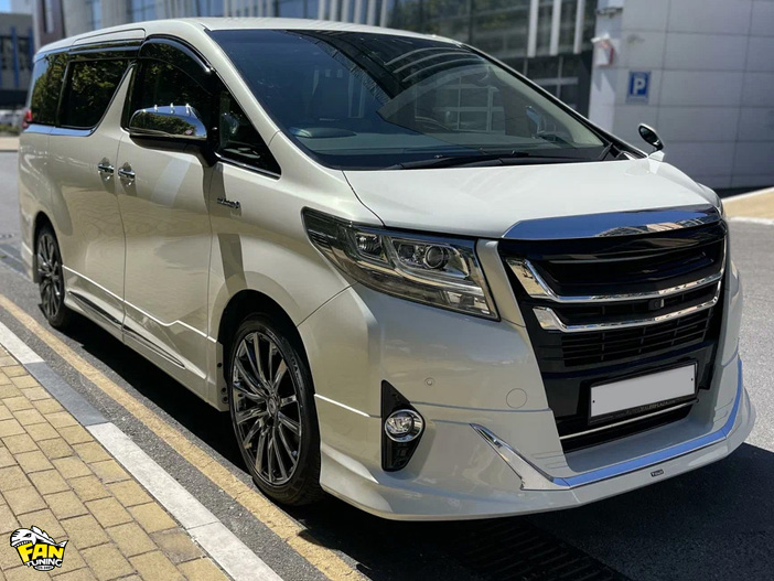 Аэродинамический обвес Моделлиста (Modellista) на Тойота (Toyota) Alphard H30 2015-2017