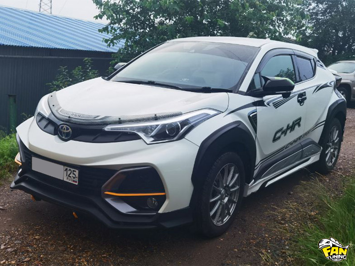 Аэродинамический обвес Старз (Stars) на Тойоту (Toyota) C-HR 2016-2019 г.в.