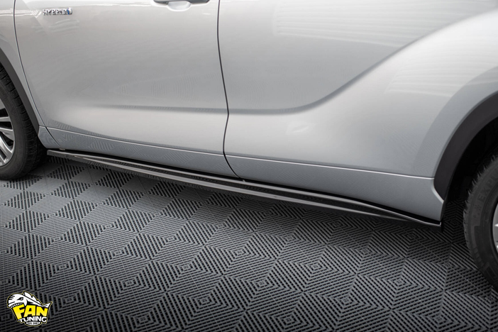 Аэродинамический обвес V.1 на Тойоту Хайлендер (Toyota Highlander) Mk4 2019+