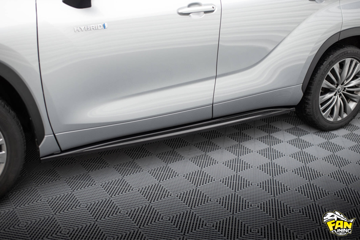 Аэродинамический обвес V.1 на Тойоту Хайлендер (Toyota Highlander) Mk4 2019+