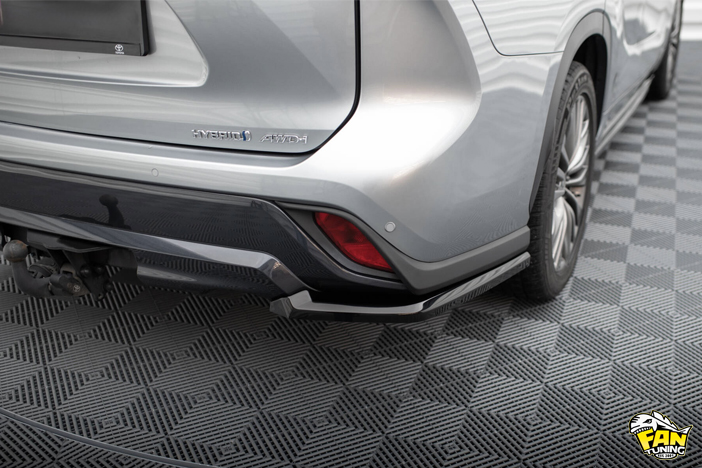 Аэродинамический обвес V.1 на Тойоту Хайлендер (Toyota Highlander) Mk4 2019+