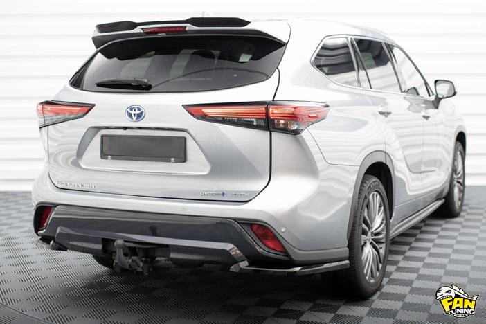 Аэродинамический обвес V.1 на Тойоту Хайлендер (Toyota Highlander) Mk4 2019+
