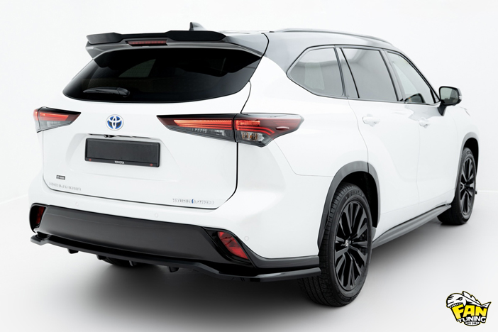 Аэродинамический обвес V.2 на Тойоту Хайлендер (Toyota Highlander) Mk4 2019+