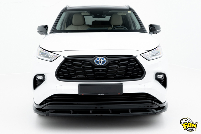 Аэродинамический обвес V.2 на Тойоту Хайлендер (Toyota Highlander) Mk4 2019+