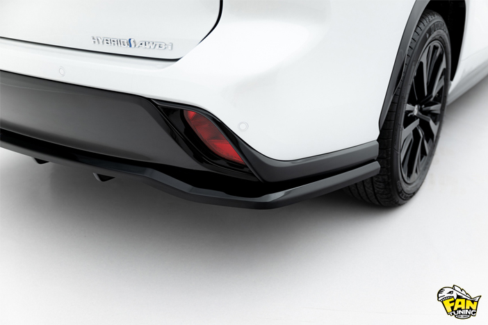 Аэродинамический обвес V.2 на Тойоту Хайлендер (Toyota Highlander) Mk4 2019+