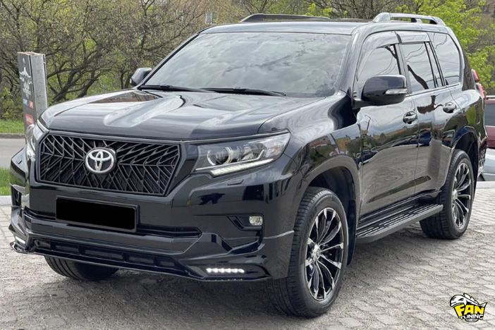 Аэродинамический обвес TRD Superior на Тойоту (Toyota) Land Cruiser Prado 150 модель 2018+