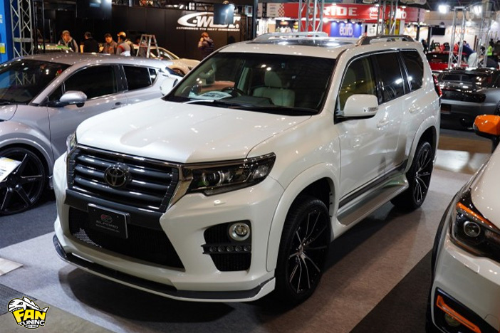 Решетка радиатора Elford на Тойоту (Toyota) Land Cruiser Prado 150 модель 2018+