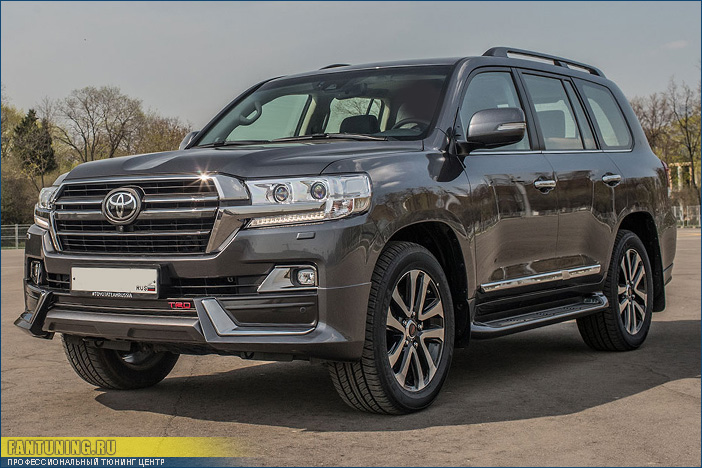 Аэродинамический обвес TRD на Тойоту Ленд Крузер (Toyota Land Cruiser) 200 2015+