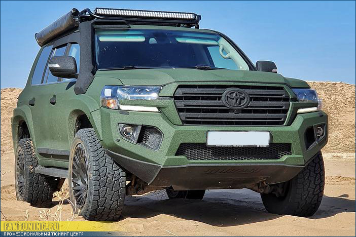 Аэродинамический обвес OFFroad на Тойоту Ленд Крузер (Toyota Land Cruiser) 200 2016+