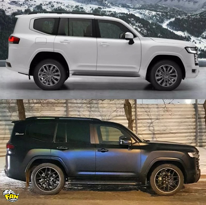 Комплекты заниженной подвески для Тойоты Ленд Крузер (Toyota Land Cruiser) 300