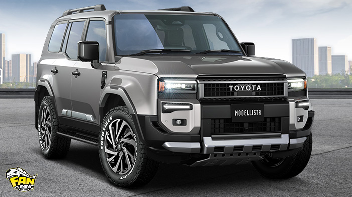 Внешний тюнинг Моделлиста (Modellista) для Тойоты Прадо (Toyota Prado) 250