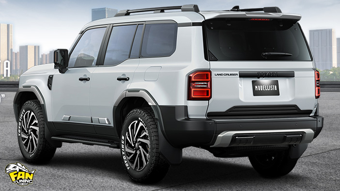 Внешний тюнинг Моделлиста (Modellista) для Тойоты Прадо (Toyota Prado) 250