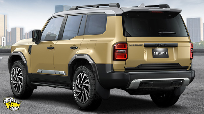 Внешний тюнинг Моделлиста (Modellista) для Тойоты Прадо (Toyota Prado) 250