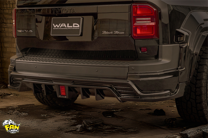 Аэродинамический обвес ВАЛД (WALD) Desert Line Black Bison Edition на Тойоту Прадо (Toyota Prado) 250