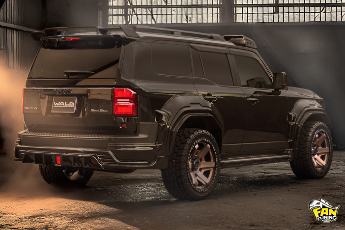 Аэродинамический обвес ВАЛД (WALD) Desert Line Black Bison Edition на Тойоту Прадо (Toyota Prado) 250