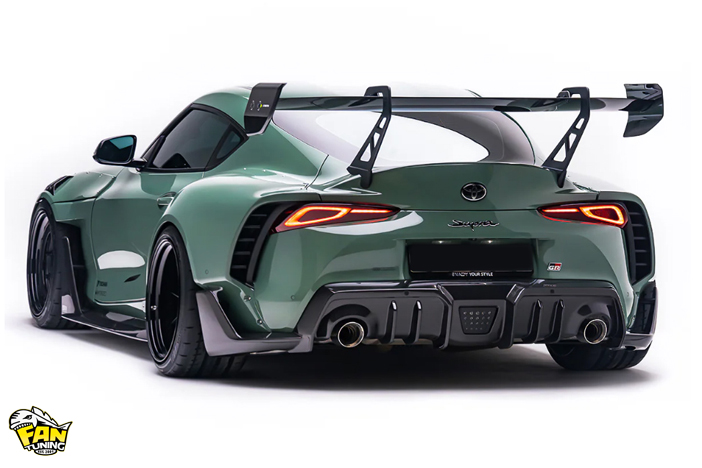 Аэродинамический обвес WideBody на Тойоту Супра (Toyota Supra) GR A90