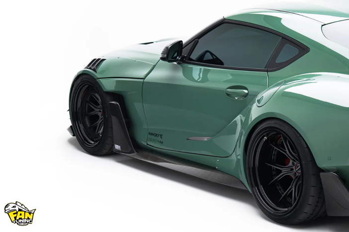 Аэродинамический обвес WideBody на Тойоту Супра (Toyota Supra) GR A90