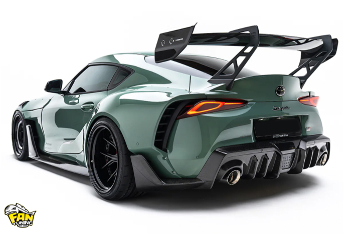 Аэродинамический обвес WideBody на Тойоту Супра (Toyota Supra) GR A90