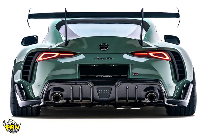 Аэродинамический обвес WideBody на Тойоту Супра (Toyota Supra) GR A90