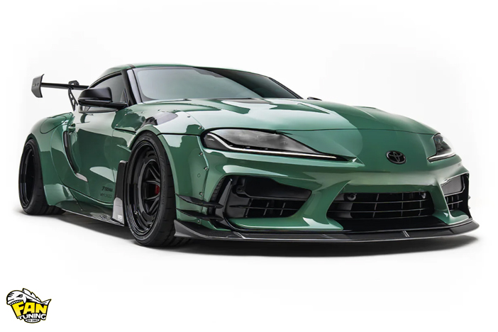 Аэродинамический обвес WideBody на Тойоту Супра (Toyota Supra) GR A90