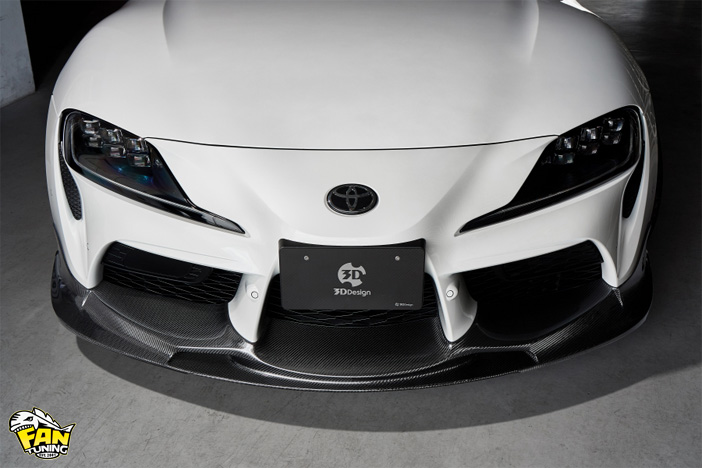 Аэродинамический карбоновый обвес 3D Design на Тойоту Супра (Toyota Supra) J29 (A90)