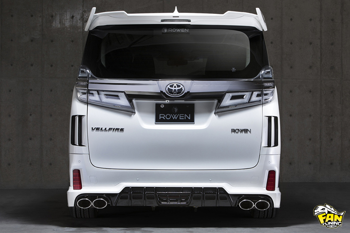 Аэродинамический обвес Ровен (Rowen) на Тойоту Веллфайер (Toyota Vellfire) 30