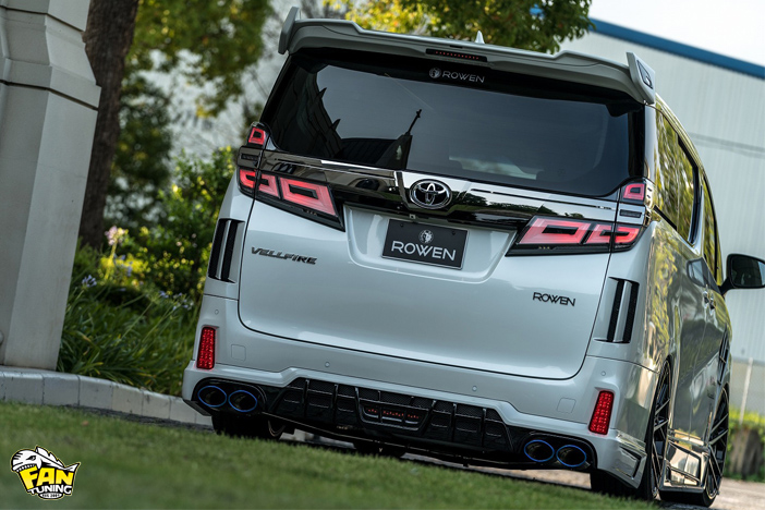 Аэродинамический обвес Ровен (Rowen) на Тойоту Веллфайер (Toyota Vellfire) 30