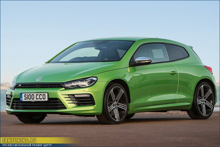 Обвес рестайлинга обычного Volkswagen Scirocco в версию R