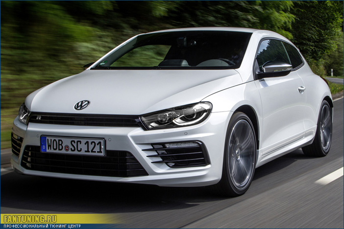 Обвес рестайлинга обычного Volkswagen Scirocco в версию R