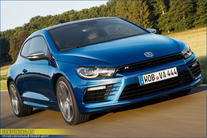 Обвес рестайлинга обычного Volkswagen Scirocco в версию R