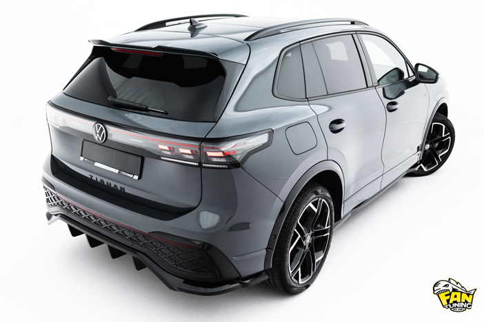 Аэродинамический обвес на Фольксваген Тигуан (Volkswagen Tiguan) MK3 в версии R-Line