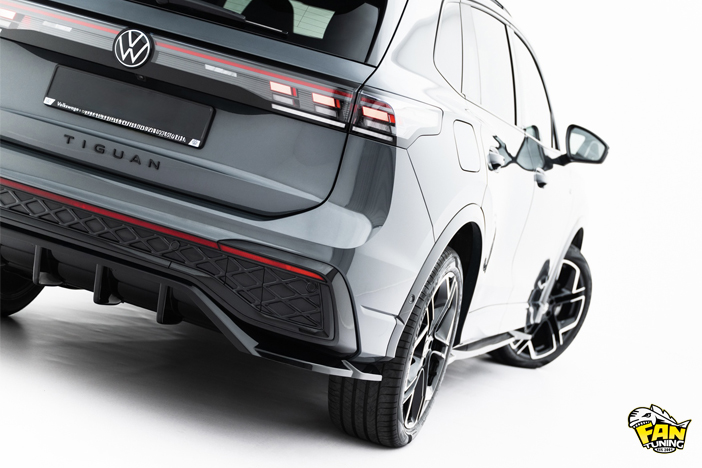 Аэродинамический обвес на Фольксваген Тигуан (Volkswagen Tiguan) MK3 в версии R-Line