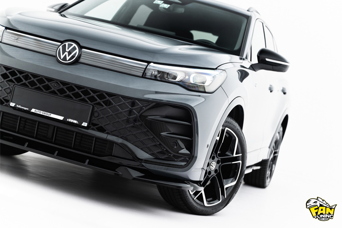 Аэродинамический обвес на Фольксваген Тигуан (Volkswagen Tiguan) MK3 в версии R-Line