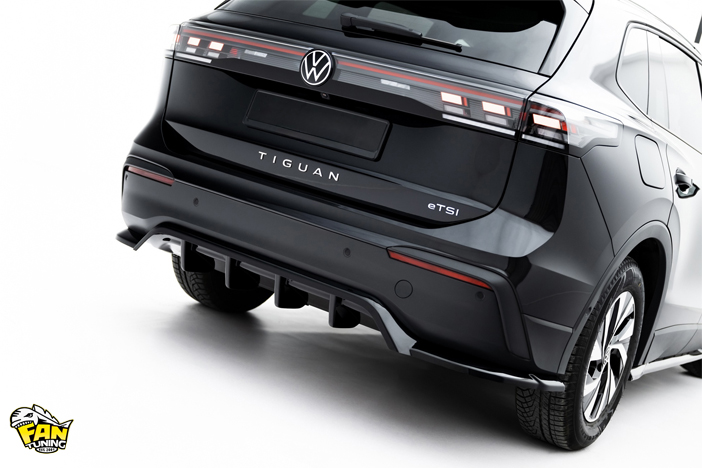 Аэродинамический обвес на Фольксваген Тигуан (Volkswagen Tiguan) MK3 со стандартными бамперами