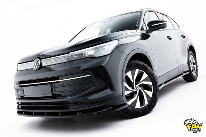 Аэродинамический обвес на Фольксваген Тигуан (Volkswagen Tiguan) MK3 со стандартными бамперами