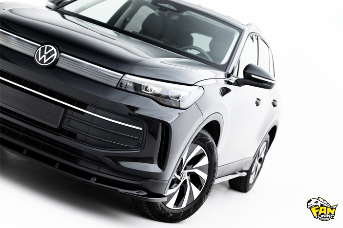 Аэродинамический обвес на Фольксваген Тигуан (Volkswagen Tiguan) MK3 со стандартными бамперами